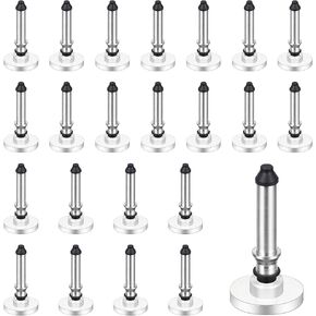 24pcs Stylus Tips Replacement Tips Only, High Precision Replaceable Stylus Pen Disc Tops, Silicone Round Stylus Pen Tip for Mobile Phones and Tablet PC Touch Screen Devices