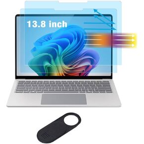 2 Pack Screen Protector for 2024 Microsoft Surface Laptop 7 13.8 inch Anti Blue Light Anti Glare Eyes Protection Screen Filter Compliant Surface Laptop 7 13.8