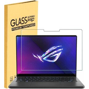 MUBUY-GOL Screen Protector for 2025-2024 New ASUS ROG Zephyrus G14 14 inch Laptop Tempered Glass Screen Protector 9H Hardness Scratch Resistant No bubbles Anti Fingerprint