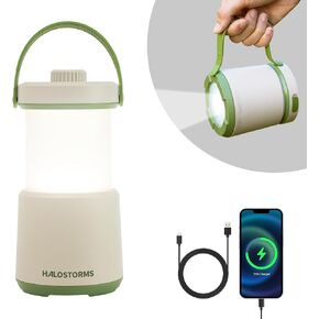 LED Camping Lantern Rechargeable, 800LM, 230Hours Runtime, 5 Modes Camping Light with Red Light, IPX4 Waterproof Lantern Flashlight for Hurricane,Emergency,Power Outages,Home,Hiking