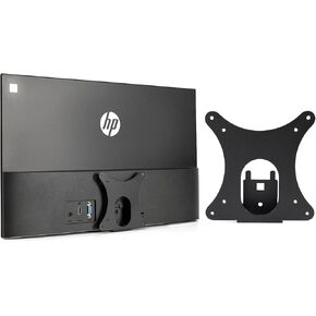 Monitor Arm/Mount VESA Bracket Adapter Compatible with HP Pavilion 22M, 24M, 27M VESA 100 * 100mm 75 * 75mm Black