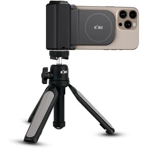 KIWIFOTOS Extension Camera Tripod+ Magsafe Phone Camera Grip Magnetic Phone Tripod Handle with Bluetooth Remote