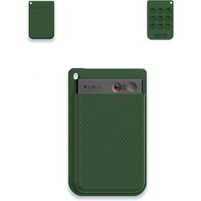 Silicone Case for PLAUD Note Voice Recorder 2024 AI by ChatGPT,Full Protective Cover for Anti-Scratch,Skin-Friendly Dirt and Shock Resistant,Black
