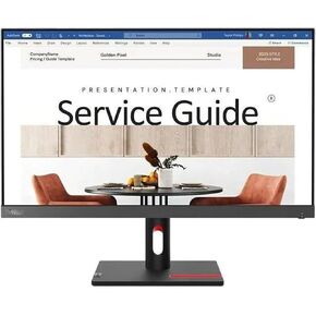 Lenovo ThinkVision S24i-30 23.8 [24 Class] Full HD LED Monitor - 16:9 - Raven Black
