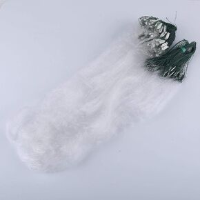 VGEBY 1m x 20m Fishing Net with Fish Trap Monofilament Small Mesh Gear (2 Fingers Mesh)(3Fingers) Fishing Net Supplies Gill Nets for Fishing Gill Nets for Fishing