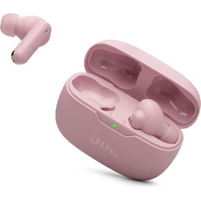 JBL Vibe Beam 2 - True Wireless Noise Cancelling Earbuds Pure Bass Sound & Smart Ambient Technology, 4mics for Crisp, Clear Calls, up to 40Hrs of Playback, IP54 Dust & Water Resistant (Pink)