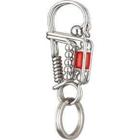 Cute Carabiner Clip Stainless Steel Carabiner Cool Key Organizer Multi-Function Small Key Chain