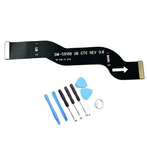 Mainboard Display Screen LCD Connector Flex Cable Ribbon Replacement for Samsung Galaxy S23+ S23 Plus 5G UB Main Flex Cable,with Tool Kit