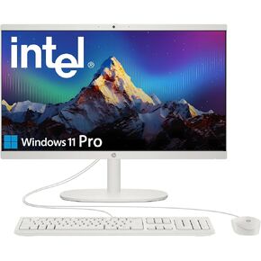 HP 2025 22" FHD All-in-One Desktop Computer • The New Version for Everyday Use • Latest 13th Gen Intel Quad-Core Processor • 8GB DDR5 • 128GB Storage • HDMI • Type-C • Wi-Fi 6 • HD Webcam • Win11 Pro