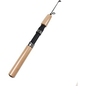 Ice Fishing Rod Combo - Telescopic Fishing Rod, Retractable Winter Fishing Pole, Cold Weather Fishing Rod | Ergonomic Ice Fishing Gear, Portable Rod Combo Suitable for Trout, Walleye and Perch