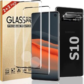 [3+2 Pack] Pixel 6 Pro Glass Screen Protector and Camera Protector, HD Clear 9H Tempered Glass Scratch Resistant, Fingerprint Unlock, Full Coverage, Bubble-Free for Google Pixel 6 Pro 5G (6.7 Inch)