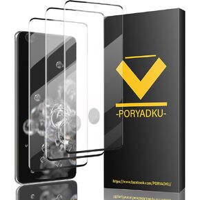 XDesign Glass Preded for Samsung Galaxy Note 20 واقي شاشة Ultra [3 أجهزة كمبيوتر] ، تسهيل التثبيت ، مقاومة الصلابة 9H ، ومتوافقة مع البصمات مع الحاشية 20 غلاس شاشة شاشة 5G.