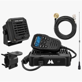 Midland MicroMobile® GMRS 50-Watt Radio and Speaker Bundle - MXT575SPVP