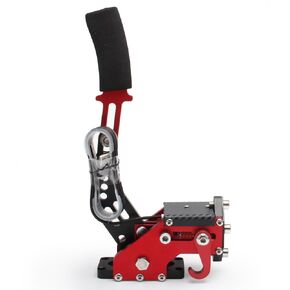 Goipko PC Racing Game USB Handbrake ، 64 bit pc USB Handbrake متوافق مع Logitech G27/G29/G920 T500 T300 ألعاب السباق المحاكاة (RED)