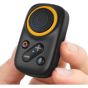 Wearable Bluetooth Speaker Built in Mics for Hands Free Call/Voice Assistant Clip on Portable Small Wireless Speakers Ipx7 up to 15H Playing for Work/Cycling/Outdoor/Sports/Hiking/Golf