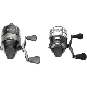 Zebco Omega Pro Size 30 and Delta Size 30 Spincast Fishing Reel Bundle with 10-Pound Fishing Line