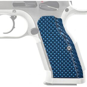 Guuun G10 Grip for Tanfoglio Small Frame, Custom Tactical Pistol Grips Palm Dimple Bogies Texture - 4 Colors