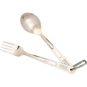 Vargo Titanium Spoon and Fork Set