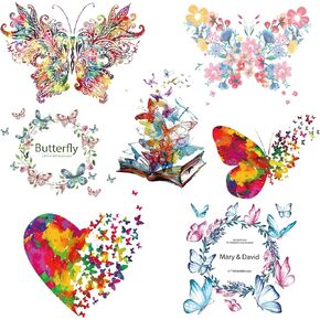 12PCS Small Size Cross Iron On Decals Thermal Transfer Stickers for Clothing Heat Press Decoration Appliqued Sublimation Patches Iron On Transfer Designs Heat Press Vinyl for Shirts
