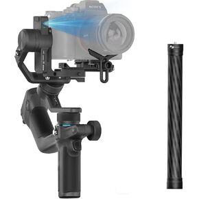 FeiyuTech SCORP Mini 2 Gimbal Stabilizer with 11'' Carbon Fiber Extension Bar