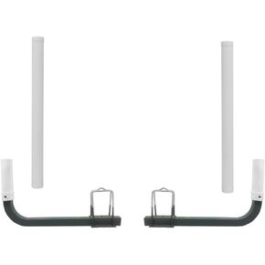 Galvanized Steel Boat Trailer Guide with PVC Pipes for Ski Boat Fishing Boat, Sailboat Trailer 40 Inches