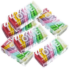 196 Pack Compressed Towels Tablets, Disposable Face Compressed Towels, 10x8 Inches Soft Wipe Face Washcloths, Portable Coin Tissue for Outdoor Travel Camping Hiking Sport Hotel Beauty Salon