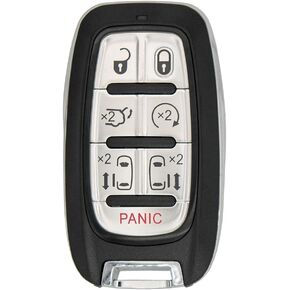 Keyless2Go Replacement for 7 Button Proximity Smart Key Chrysler Pacifica M3N-97395900 68217832 AC