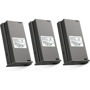 3 Pcs Rechargeable Lipo Lithium Battery Pack Trail Camera Battery Compatible with Reveal Hunting Camera X, X Pro, X Gen 2.0, XB, SK (Pack of 3, 6000mAh)