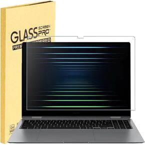 Tempered Glass Screen Protector for 16" Samsung Galaxy Book5 Pro 360 & Galaxy Book5 Pro & Galaxy Book4 Edge & Galaxy Book4 / 3 Ultra & Galaxy Book4 Pro 16 inch Laptop, 9H Scratch Resistant Screen