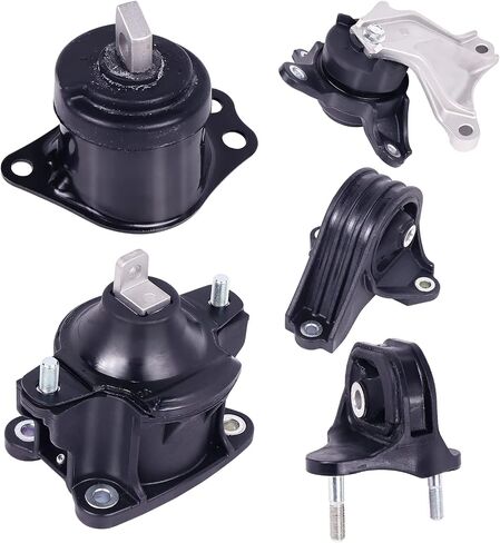مجموعة حوامل محرك المحرك - متوافقة مع Honda Accord 1990 1991 1992 1993 L4 2.2L، استبدال # A6509 A6512 A6519 A6547، مجموعة من 4 in Kuwait