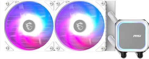 MSI MAG Coreliquid A13 240 - مبرد سائل لوحدة المعالجة المركزية AIO ARGB - مشعاع 390 مم - LGA 1851 Ready - مراوح ثلاثية ARGB PWM مقاس 120 مم، أسود in Kuwait
