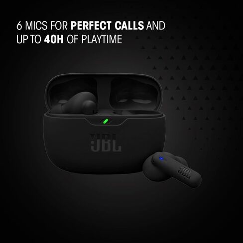 JBL Vibe Beam 2 - True Wireless Loves Displuds Pure Bass Sound & Smart Ambient Technology ، 4MICS للمكالمات الواضحة ، الواضحة ، حتى 40 ساعة من التشغيل ، IP54 Dust & Water Resistant (Pink) in Kuwait