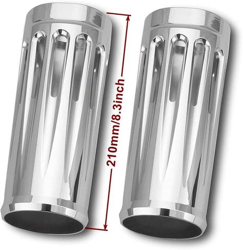 Plus 2" extended Fork Boots cover 49MM for harley touring softail road street road king FLHR FLHX FLHT FLTR Bagger in Saudi Arabia