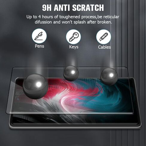 [3+2 Pack] Pixel 6 Pro Glass Screen Protector and Camera Protector, HD Clear 9H Tempered Glass Scratch Resistant, Fingerprint Unlock, Full Coverage, Bubble-Free for Google Pixel 6 Pro 5G (6.7 Inch) in Saudi Arabia