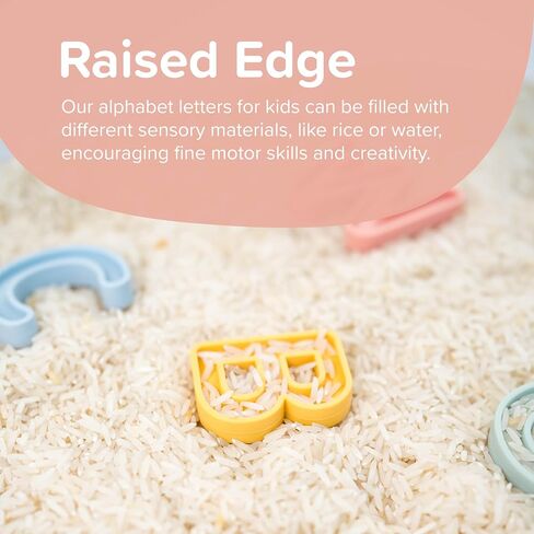 Inspire My Play Alphabet Letters for Kids Spelling Set - ABC Toys for 3 Year Olds - Sensory and Messy Play in Saudi Arabia