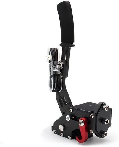 GOIPKO PC Racing Game USB Handbrake, 64 Bit PC USB Handbrake Compatible with Logitech G27/G29/G920 T500 T300 Simulated Racing Games (Red) in Kuwait