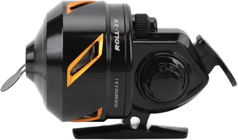 High Speed Reel, Metal Construction Fishing Gear with 3.9:1 Gear Ratio, 3.75kg Brake Force for Left Right Retrieve in Kuwait