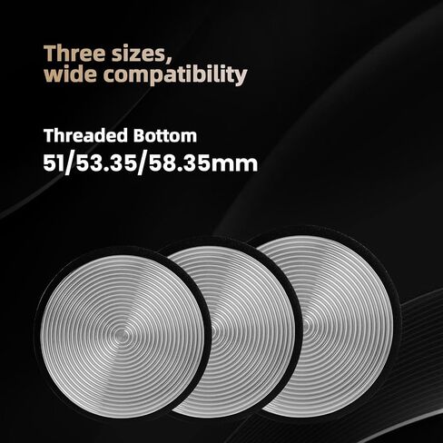 MHW-3BOMBER 54mm Espresso Tamper, 53.35mm Double Spring Coffee Loaded Tamper Tool, Compatible with 53mm/54mm Breville Portafilter, Self Leveling Espresso Hand Tampers, Espresso Accessories,T6000-OS in Saudi Arabia