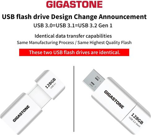 GIGASTONE Z40 256GB 2-in-1 Dual OTG Flash Drive USB 3.2 Gen 1, USB-A & USB-C, Reliable Performance, Durable, Data Storage, File Sharing, Backup, Boot Drive, USB2.0/USB3.0/USB3.1 Interface Compatible in Kuwait