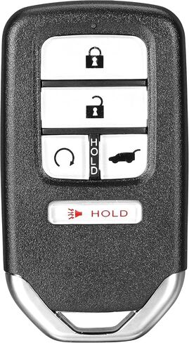 Key Fob Replacement Compatible with Honda Civic 2016 2017 2018 2019 2020 2021 Smart Proximity Keyless Entry Remote Control Uncut Key 5 Buttons 433Mhz FCC ID: KR5V2X 72147-TBA-A11 in Kuwait