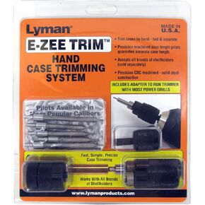 Lyman Products E-ZEE Trim Hand Case Trimmer Rifle Set