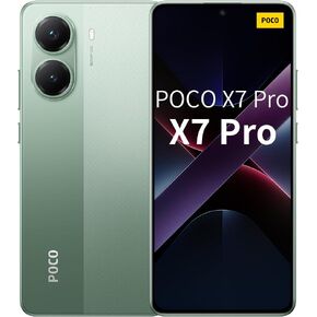 Xiaomi Poco X7 PRO 5G + 4G LTE (for Tmobile Mint Tello & Global) (512GB + 12GB) Ai 6.67" 50MP Gamers Phone NFC Dual sim Unlocked Model 2412DPC0AG (Black)