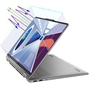 i-Tensodo مضاد لضوء الأزرق واقي شاشة Lenovo Yoga 7 2-in-1 16 "، Yoga 7i 2-in-1 16" كمبيوتر محمول ، حظر الضوء الأزرق ومرشح شاشة الوهج