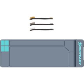 Gun Cleaning Mat, Large Anti-Slip Rubber Gun Mat 36" x 12", Magnetic Cleaning Pad with Integrated Component Box