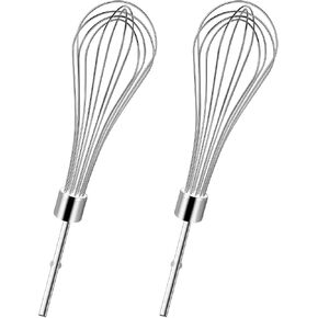 Stainless Steel Egg Beater/Whisk Attachment for KitchenAid Mixer Whisk Accessories KHMPW,KHM512BM KHM2B, AP5644233, KHM3, KHM5, W10720799-2 Pack