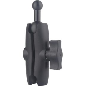 1" Ball Double Socket Arm for Ram with a 1 inch to 17mm Ball Adapter, Compatible with Ram and Garmin GPS Mount/17mm Phone Holder (3.74" Double Socket Arm)