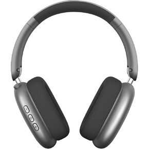 Y01 Wireless Over Ear Headphones, Noise Canceling Bluetooth 5.3 Headphones with Microphones,Hi-Res Audio,48H Playtime,Foldable,Breathable Soft Earpads for iOS/Android/Samsung/PC-Grey