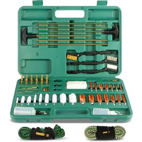 Universal Gun Cleaning Kit for All Guns,Pistol Handgun Shotgun Hunting Gun Clean Kits with Two Gun Snakes,Gun Accessories for Men Gifts