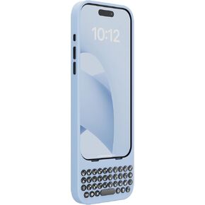 Keyboard for iPhone 16 Pro – Keyboard Case for Premium Typing Experience – Faster, Accurate Typing, Charge as Normal – Onyx