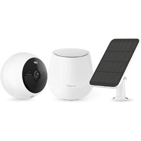 Noorio Home Security System with Solar Panel x1, B210 Camera x1, Smart Hub x1